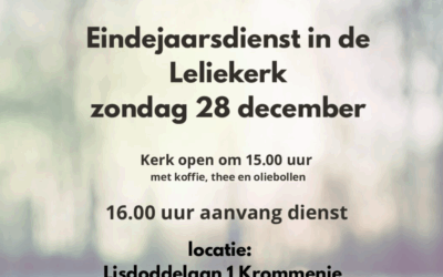 Eindejaarsdienst